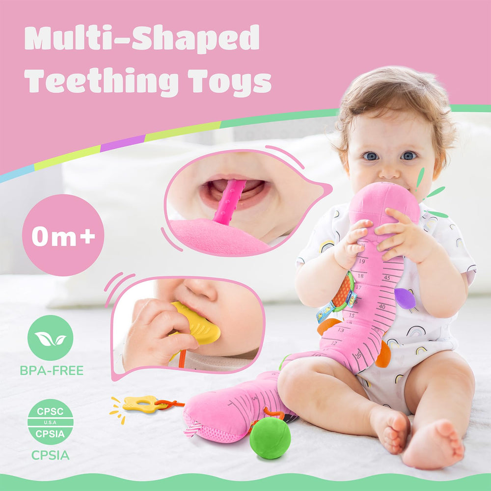AWOTOY Caterpillar crinkle wings stimulate tactile feedback and curiosity