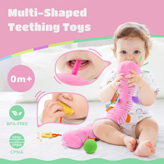 AWOTOY Caterpillar crinkle wings stimulate tactile feedback and curiosity