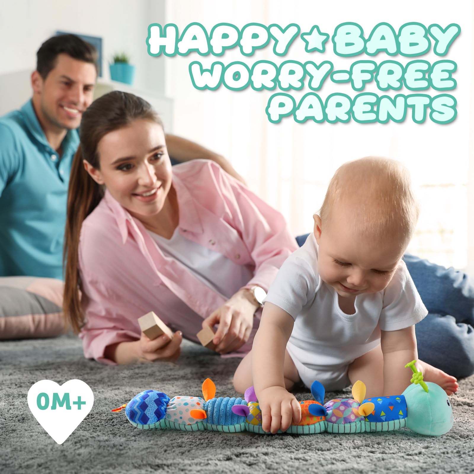 Awotoy Growth-scale on plush helping parents track baby height during growth spurts