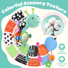 AWOTOY caterpillar lullaby button offers gentle music for calming moments