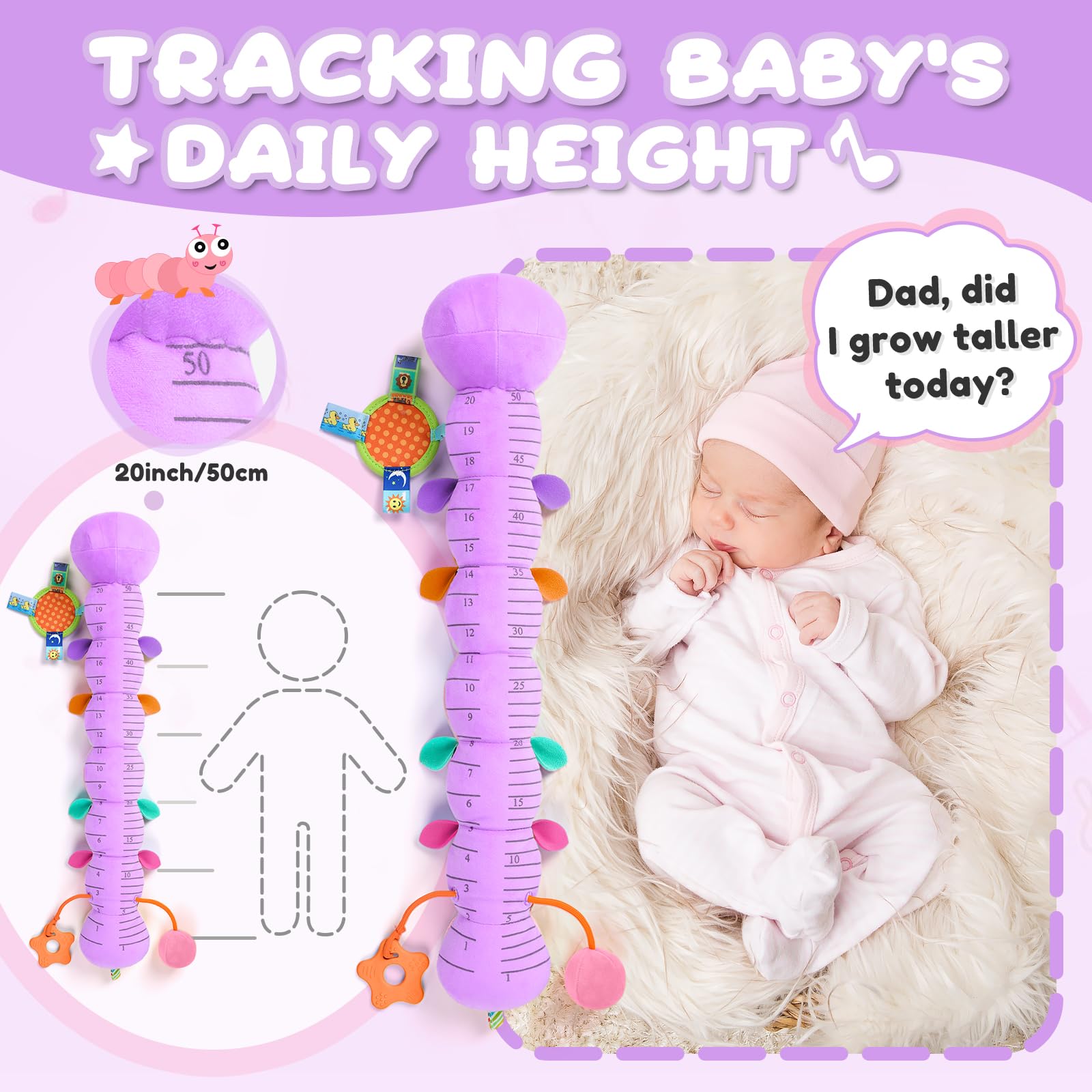 AWOTOY rattle encourages gentle auditory exploration during play.