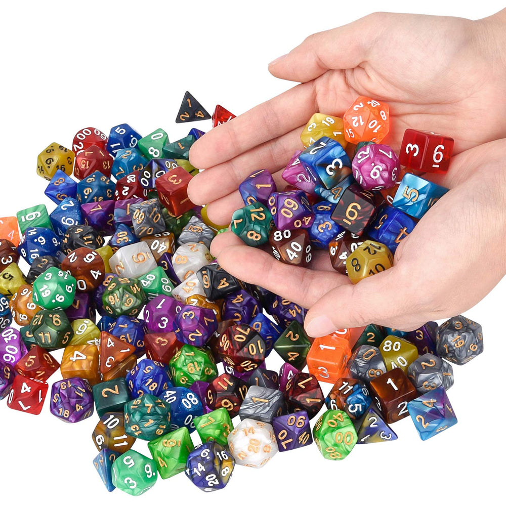 Awpeye colorful dice varieties showcasing vibrant color options.