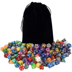 Awpeye double-color dice with pearled sheen add visual flair at the table.