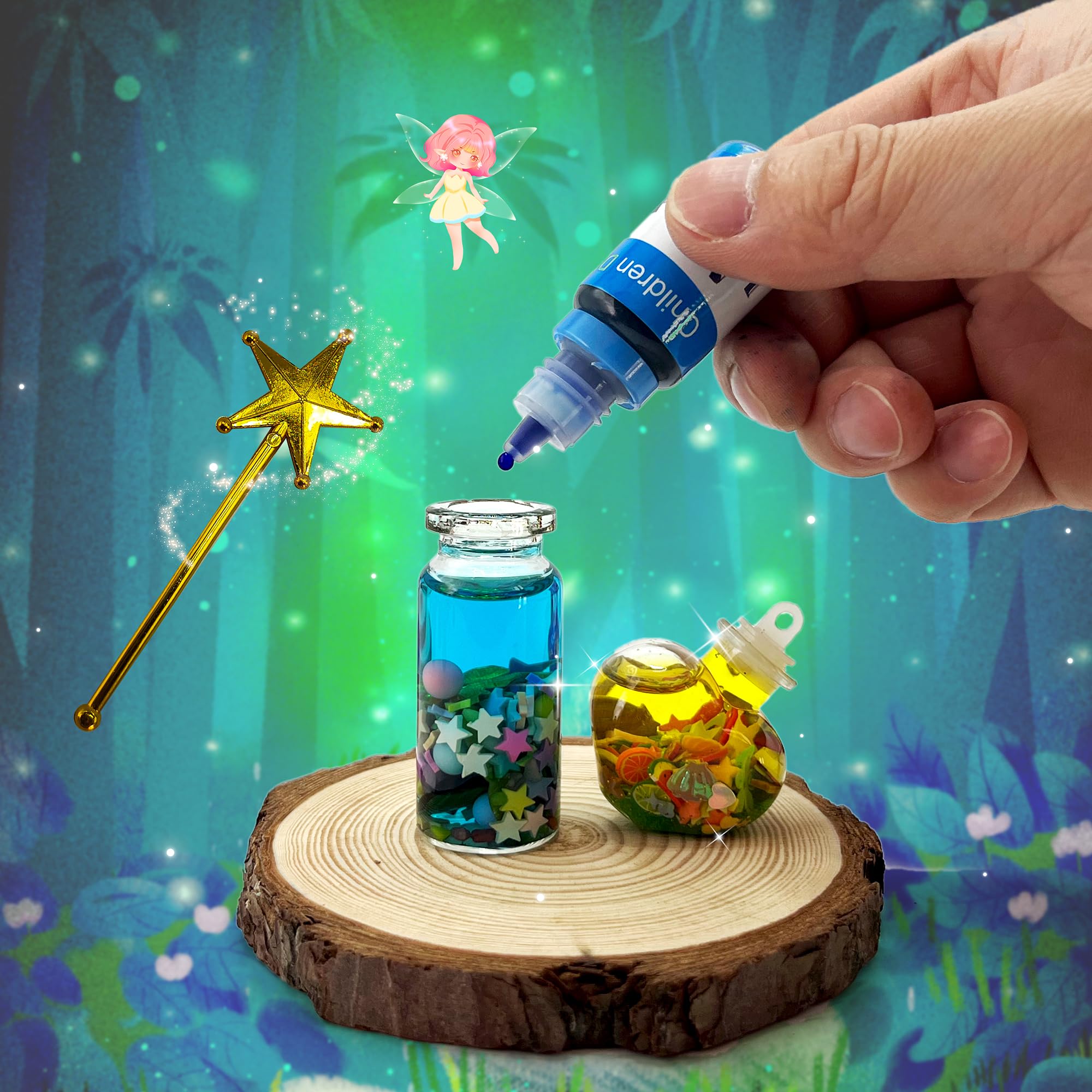 AWZNG kids enjoy potion play sessions for storytelling and dexterity.