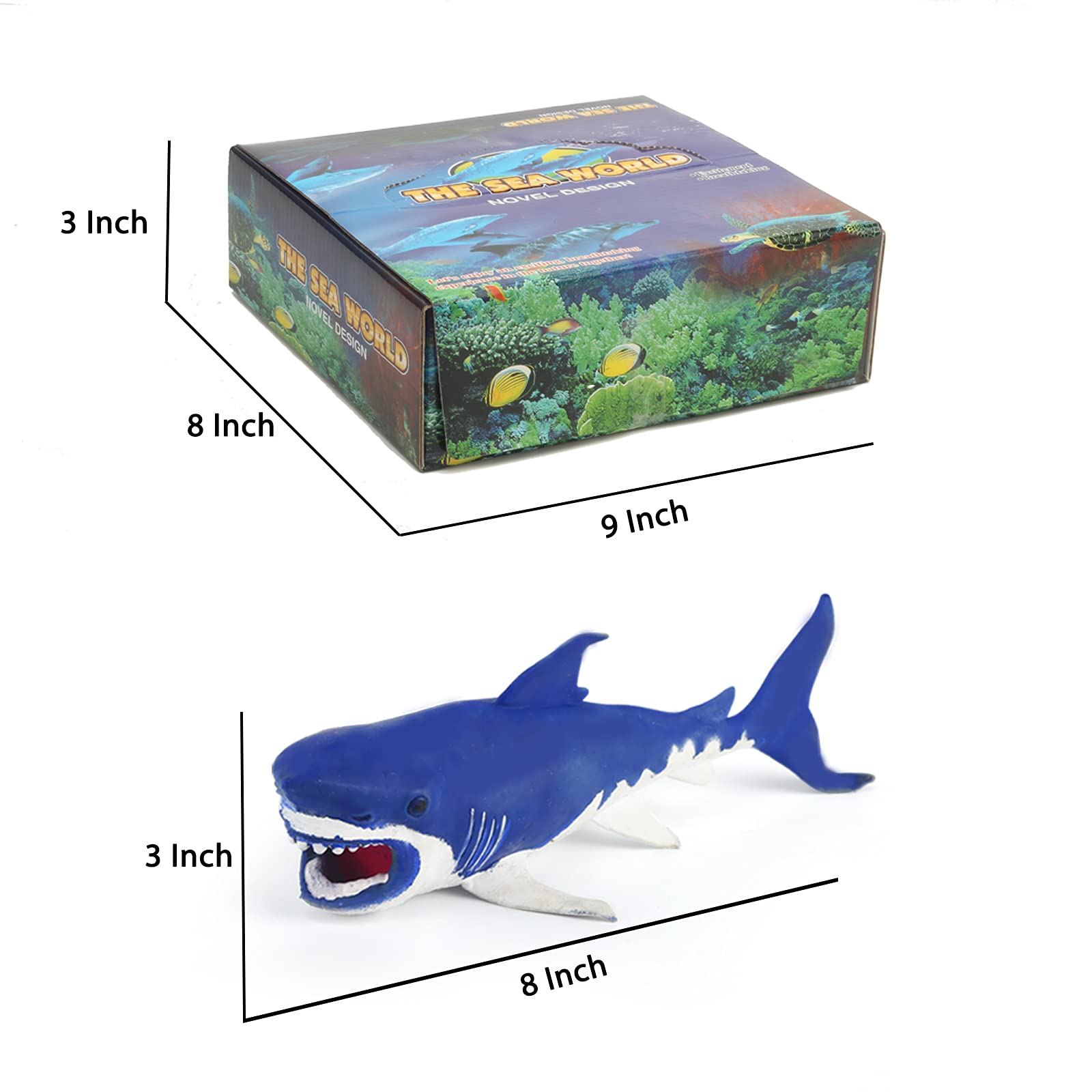 Axbotoy sharks make colorful party favors for kids
