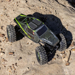 Axial AX24 XC-1 LED rock lights illuminate your path in low light conditions.