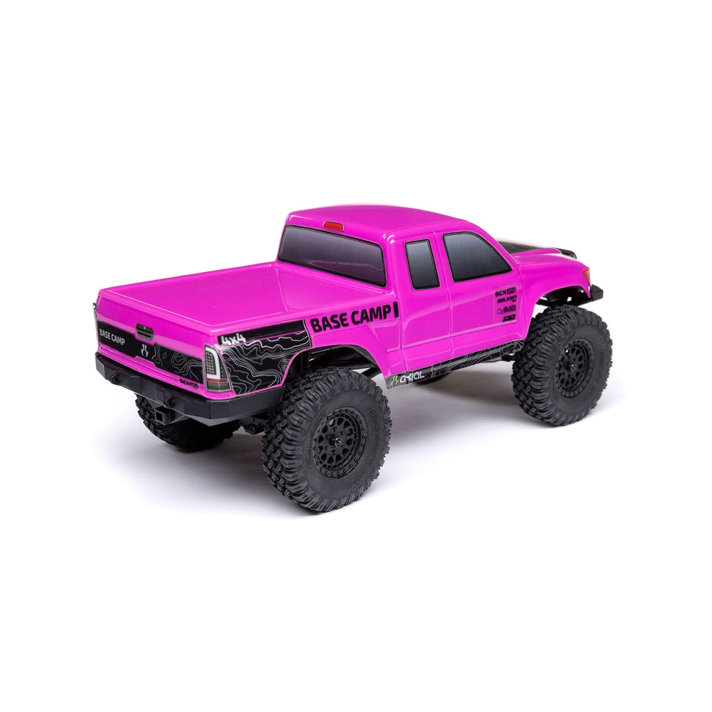 Axial Base Camp pink body showing scale details for realistic display