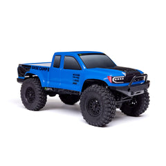 Axial Blue scaled body detail enhances authentic look for a scale crawler.
