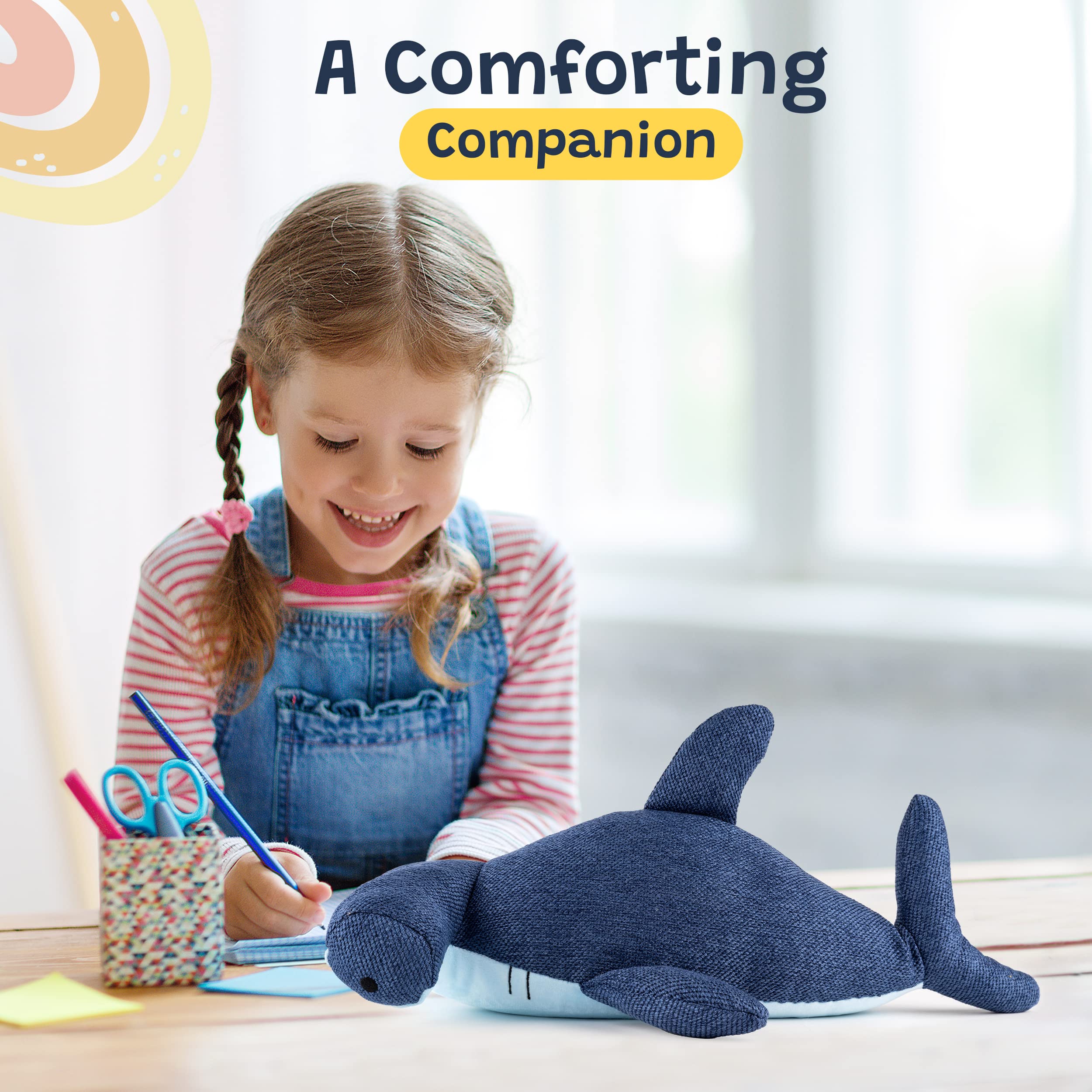 Axion Blue 16-inch plush for relaxed snuggle time