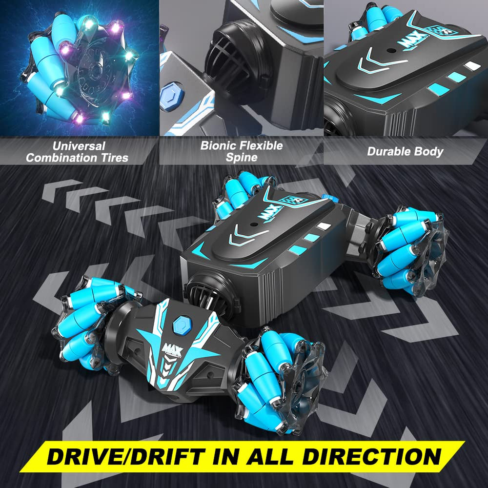 Axirata 360-degree rotation showcases dynamic stunt tricks