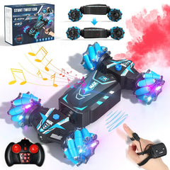 Axirata gesture-control RC car in action for hands-free play and creativity