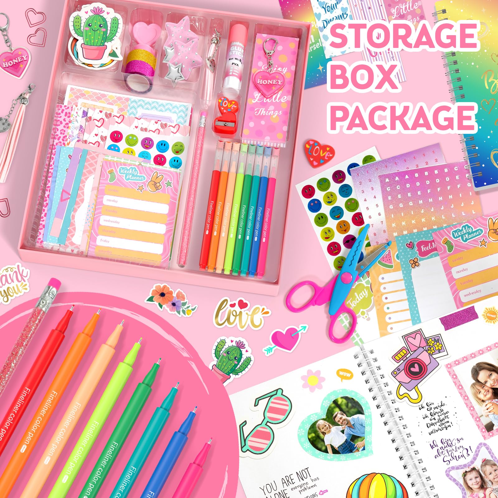 Axirata gift-storage-box makes a ready-made present for birthdays.