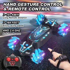 Axirata lights, music, and spray effects enhance daytime and nighttime fun
