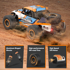 Axirata RC car night lights illuminate nighttime driving and fun.