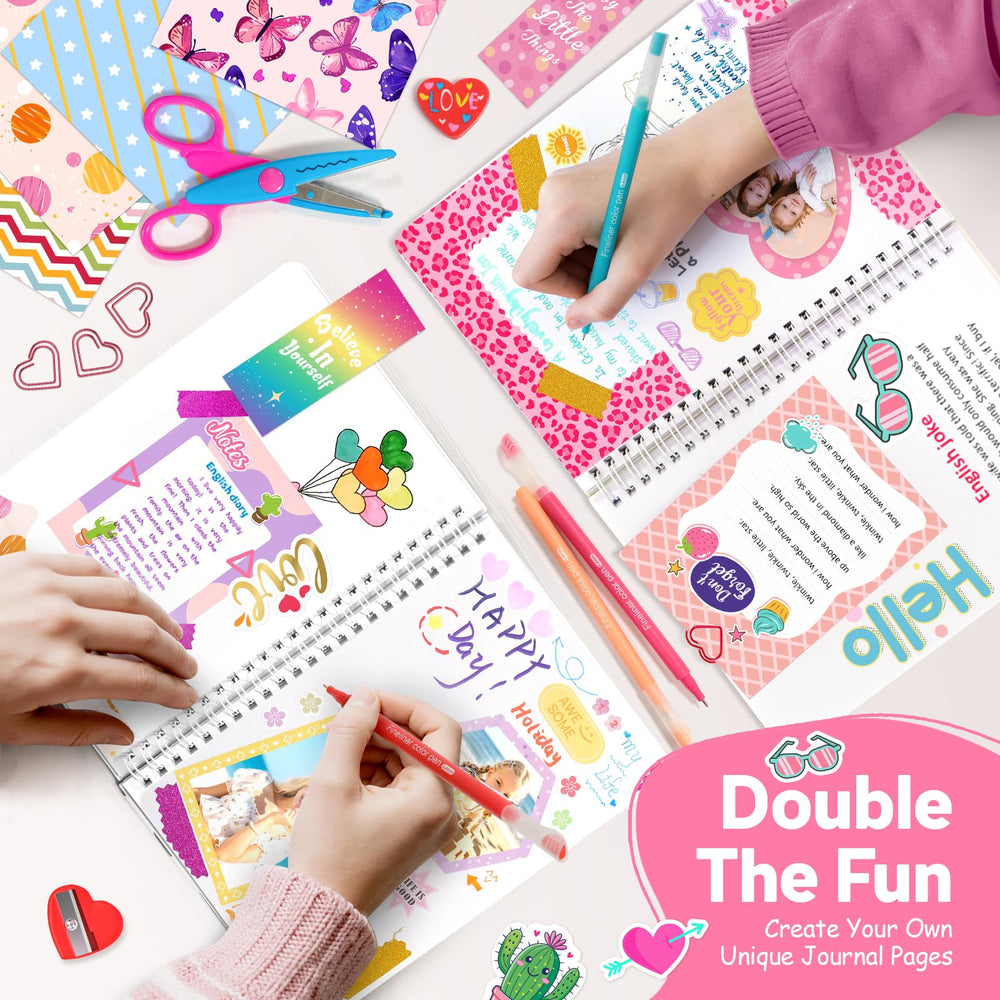 Axirata scrapbook-art-sheets reveal color and texture for creative journaling.