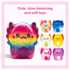 Durable Axolotl squishy toy bounces back after squeeze