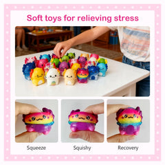 Bright Axolotl squishy toys ideal for classroom rewards
