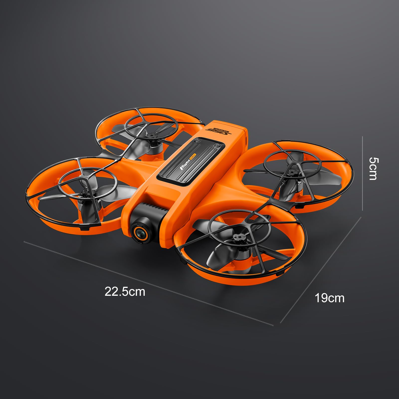 AxrumRC drone with two batteries for extended sessions and quick swaps.