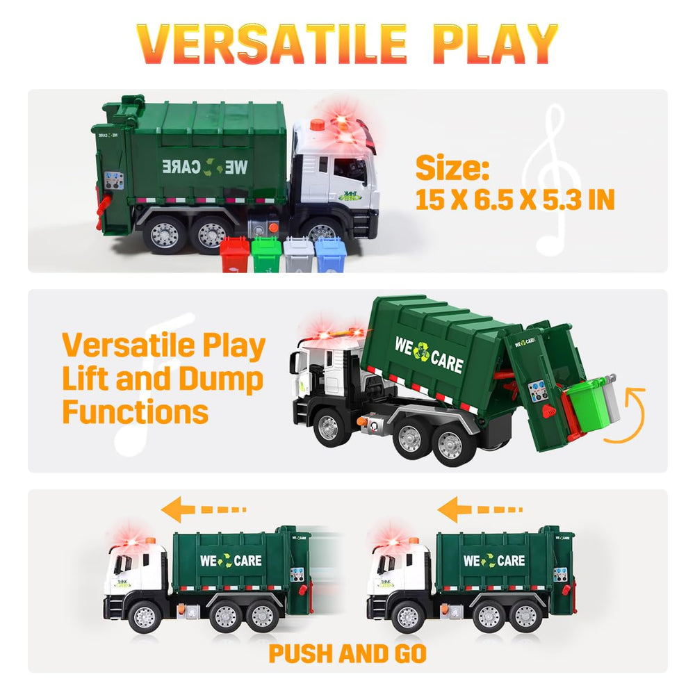 AXWATDEI truck lights and sounds enhance immersive pretend play