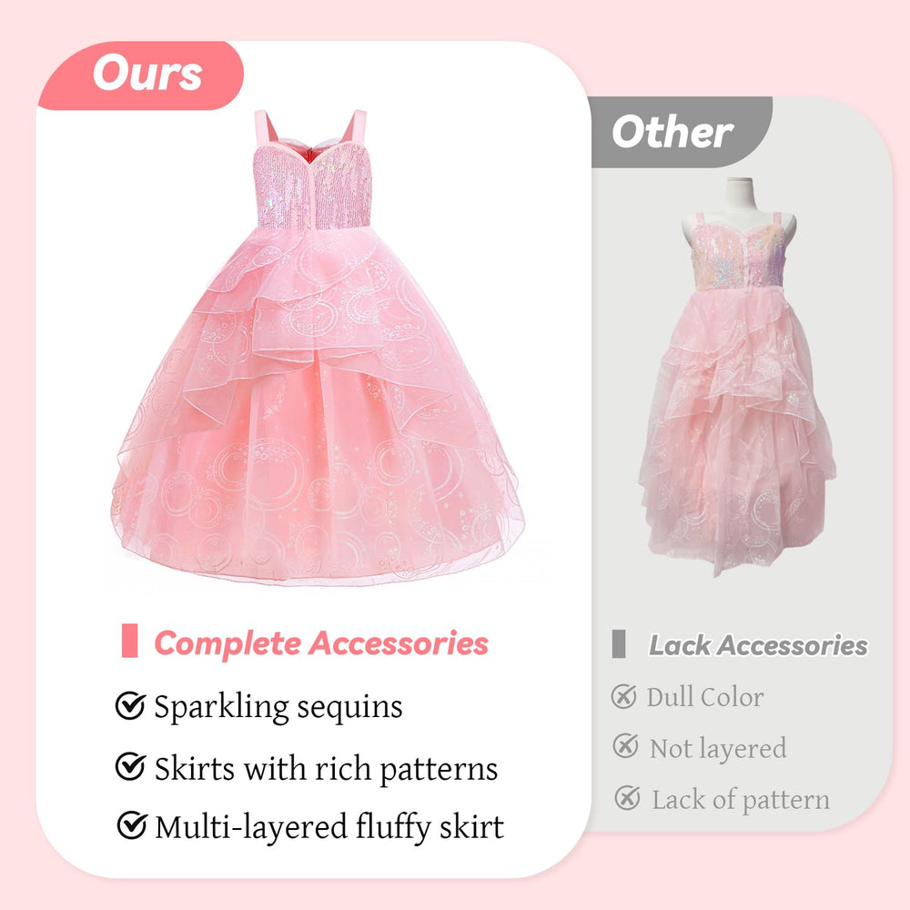 Axwcon Glinda dress gloves, ring, and ear clips for complete styling
