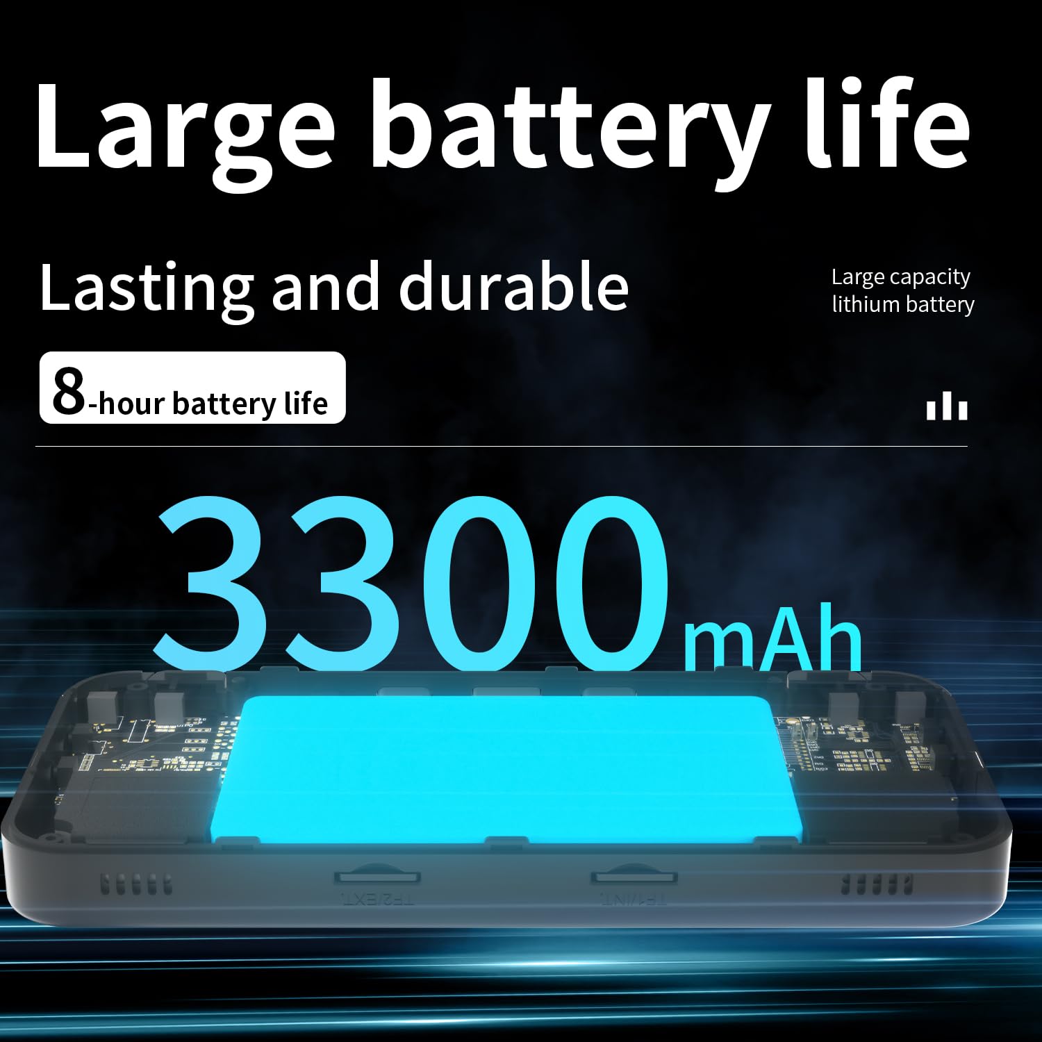 Ayhgicxt RG35XXH 3300mAh battery enabling long immersive sessions