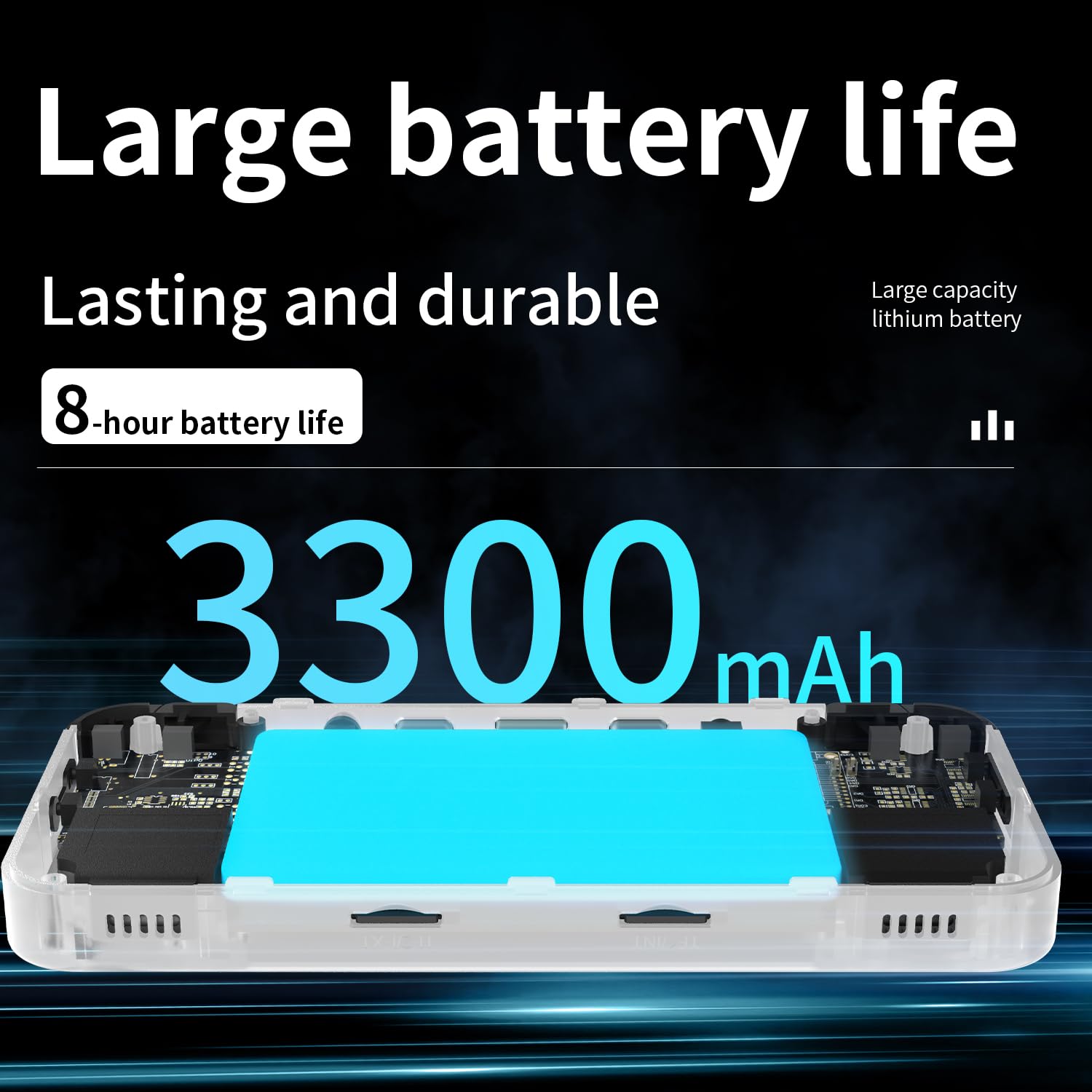 Ayhgicxt RG35XXH battery life highlights up to eight hours.