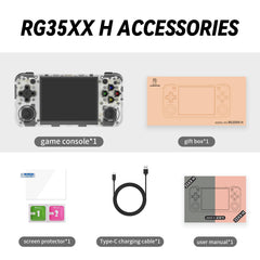 Ayhgicxt RG35XXH preinstalled games library on the device.