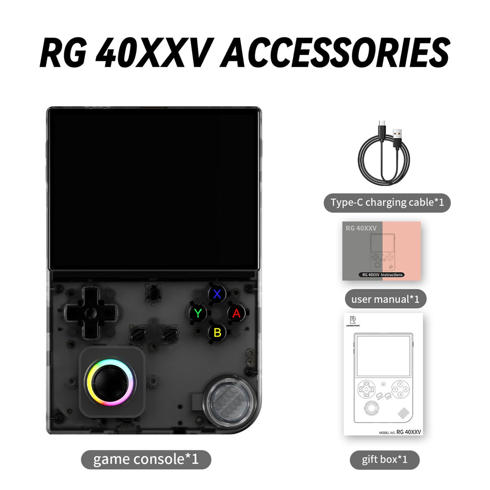 Ayhgicxt RG40XXV built-in Linux system supports retro emulation.