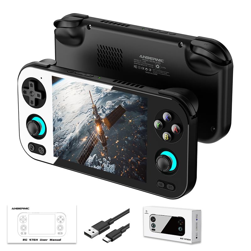 Ayhgicxt RG476H with 4.7-inch LTPS display for crisp handheld gaming