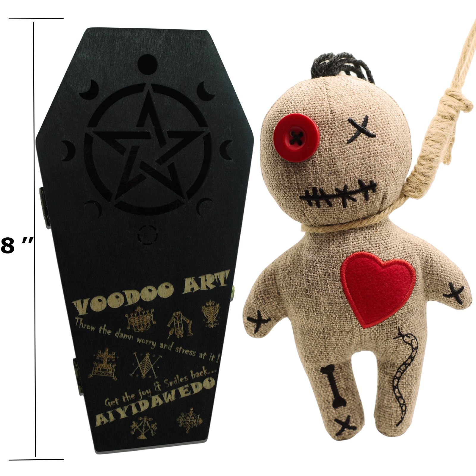 Ayidawedo LOA doll uses 100% cotton muslin with embroidered details.