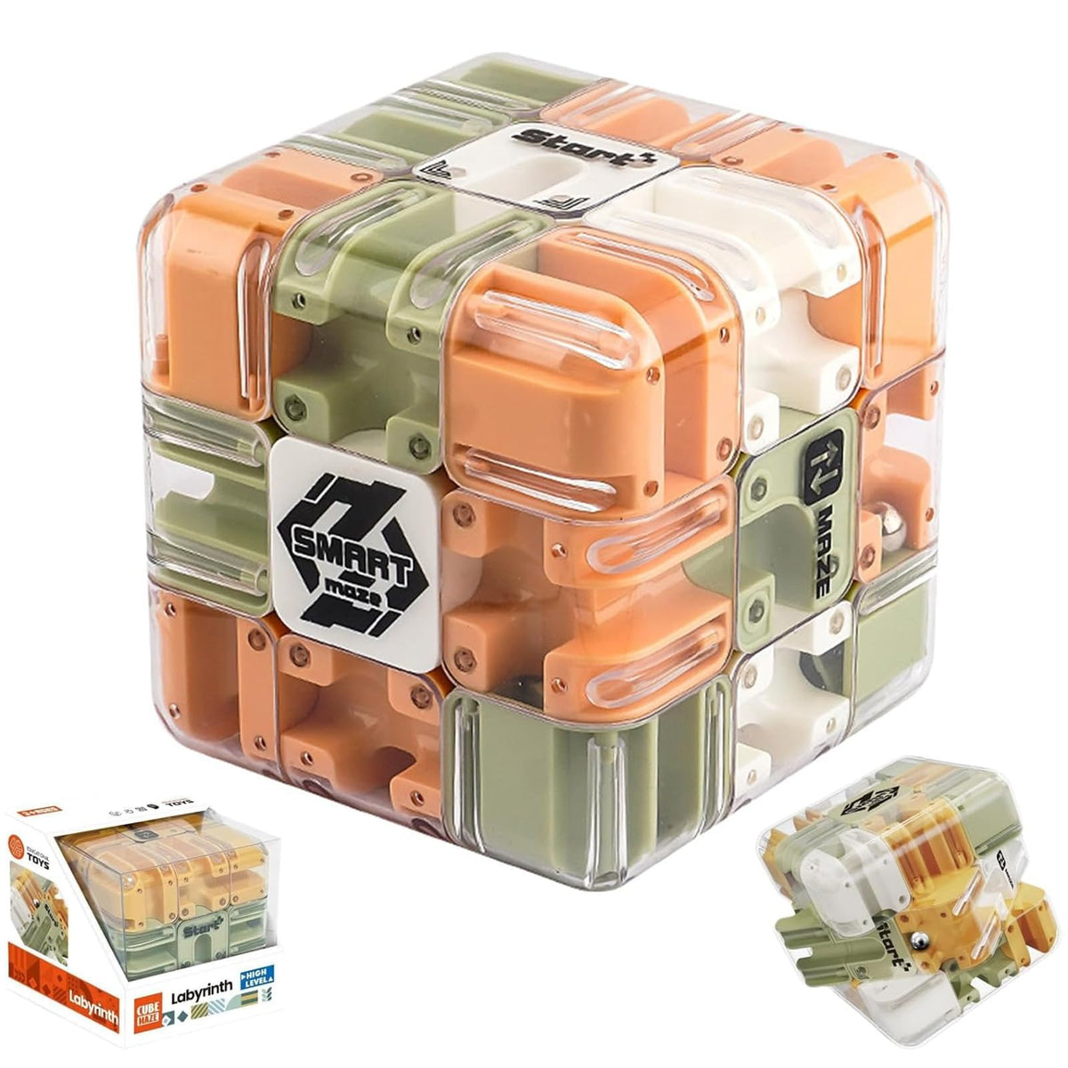 Ayland Large Labyrinth 3D Puzzle front view for focused brain training.