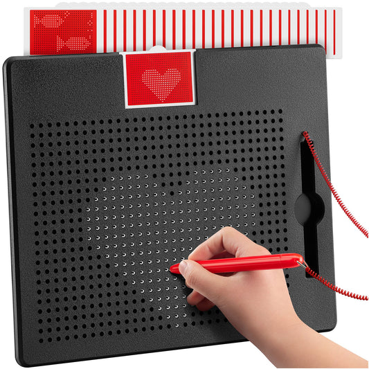 AYNAT FUN large magnetic drawing board with beads for mess-free on-the-go creativity.