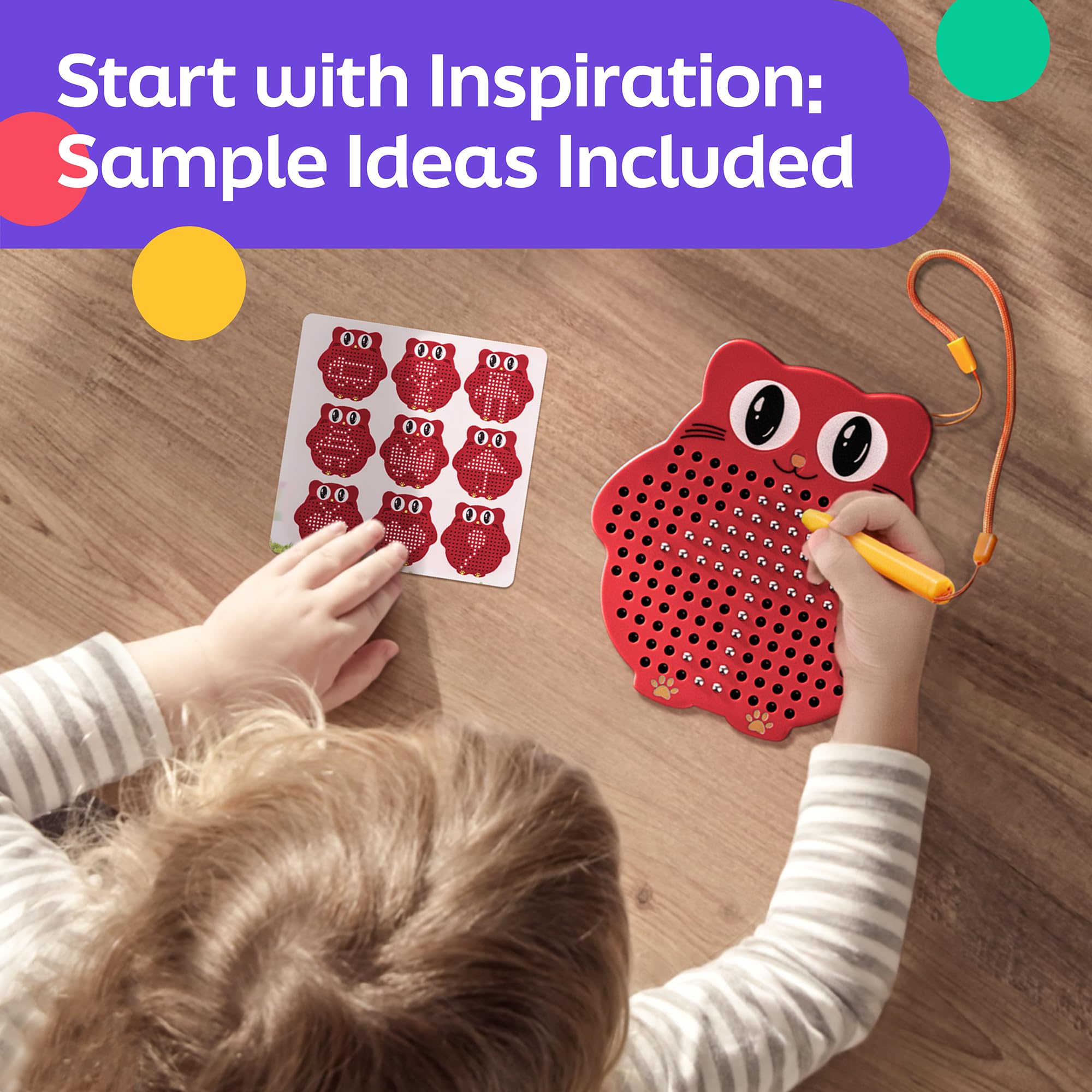 AYNAT FUN no-mess design lets kids draw and reset easily during trips.
