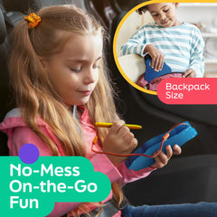 AYNAT FUN travel toy on airplane helps kids stay engaged during flights.