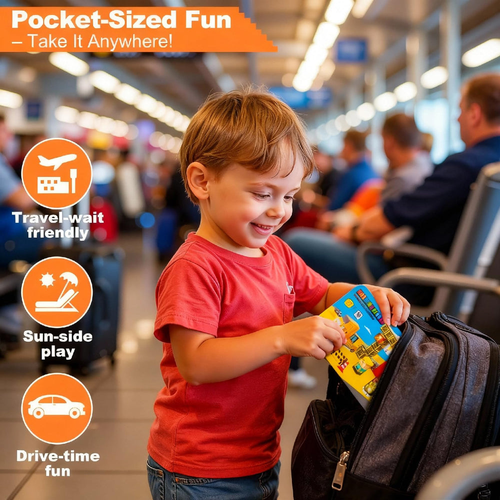 Aywewii magnetic blocks building towers during travel