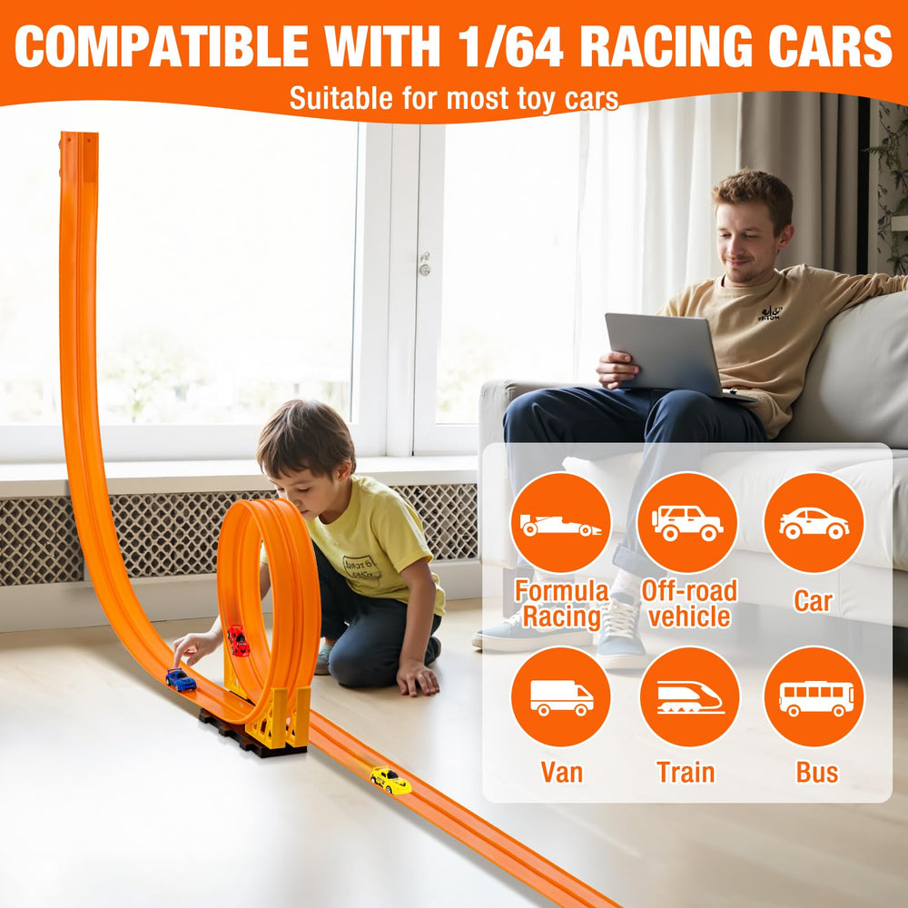 Aywewii track base connectors joining track sections
