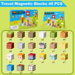 Travel-friendly set helps kids focus during car rides or airport waits