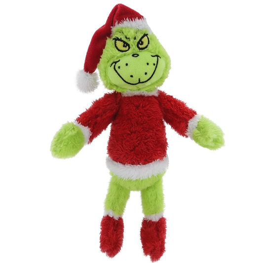 AZATE 9-inch Christmas green monster plush toy, a cozy cuddle buddy and festive decoration