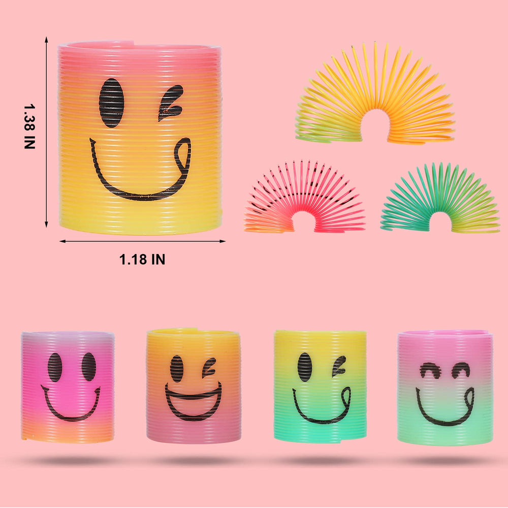 AZEN smiling-face springs as colorful party entertainment and small rewards.