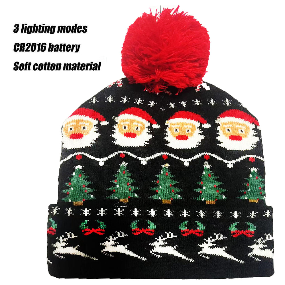 Batteries included: AZMONADIO beanie ready to light up