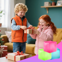 Azurphoric stress cube pink hand: portable stress relief during tasks