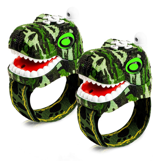 AZYFEI dinosaur walkie-talkie head design for immersive outdoor adventures.