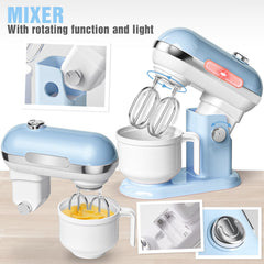 B Bascolor blender with mixing action for creative drink making.