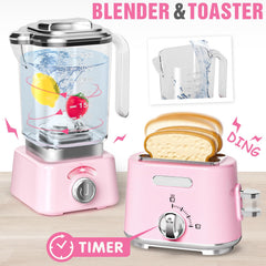 B Bascolor kids kitchen playset inspires imaginative stories and fine motor skills.