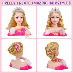 B Bascolor kids salon playset for birthdays and imaginative grooming