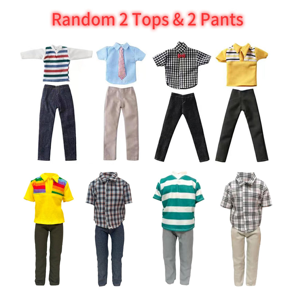 Babeilei doll glasses and shoes enhance character details and dressing fun.