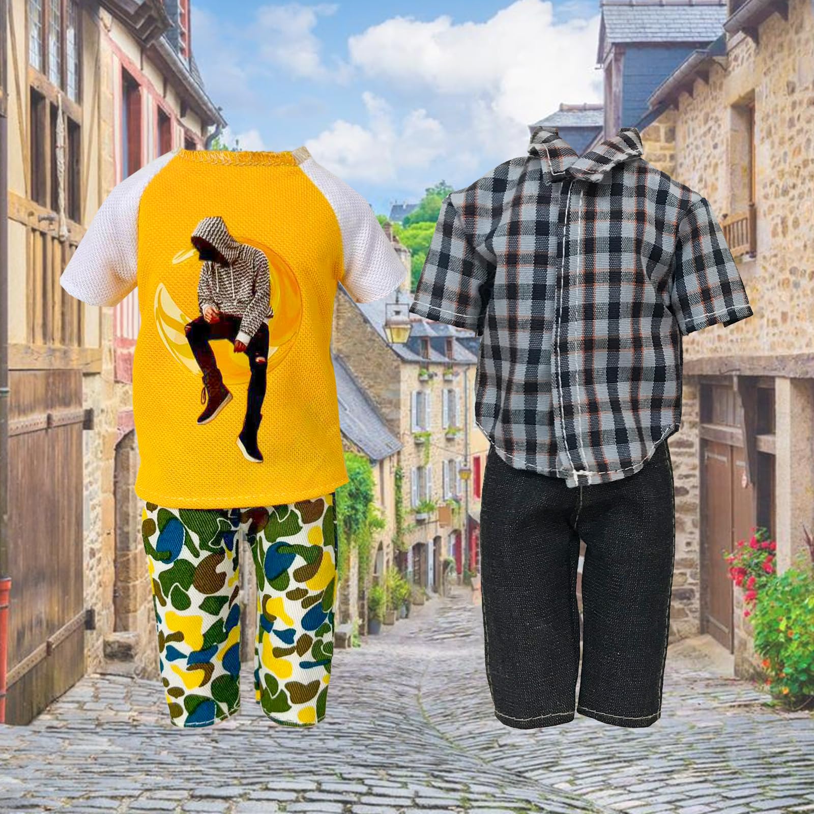 Babeilei swimming trunks add variety for summer-themed doll adventures