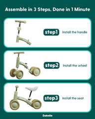 BABELIO balance bike with lifetime warranty service for peace of mind.