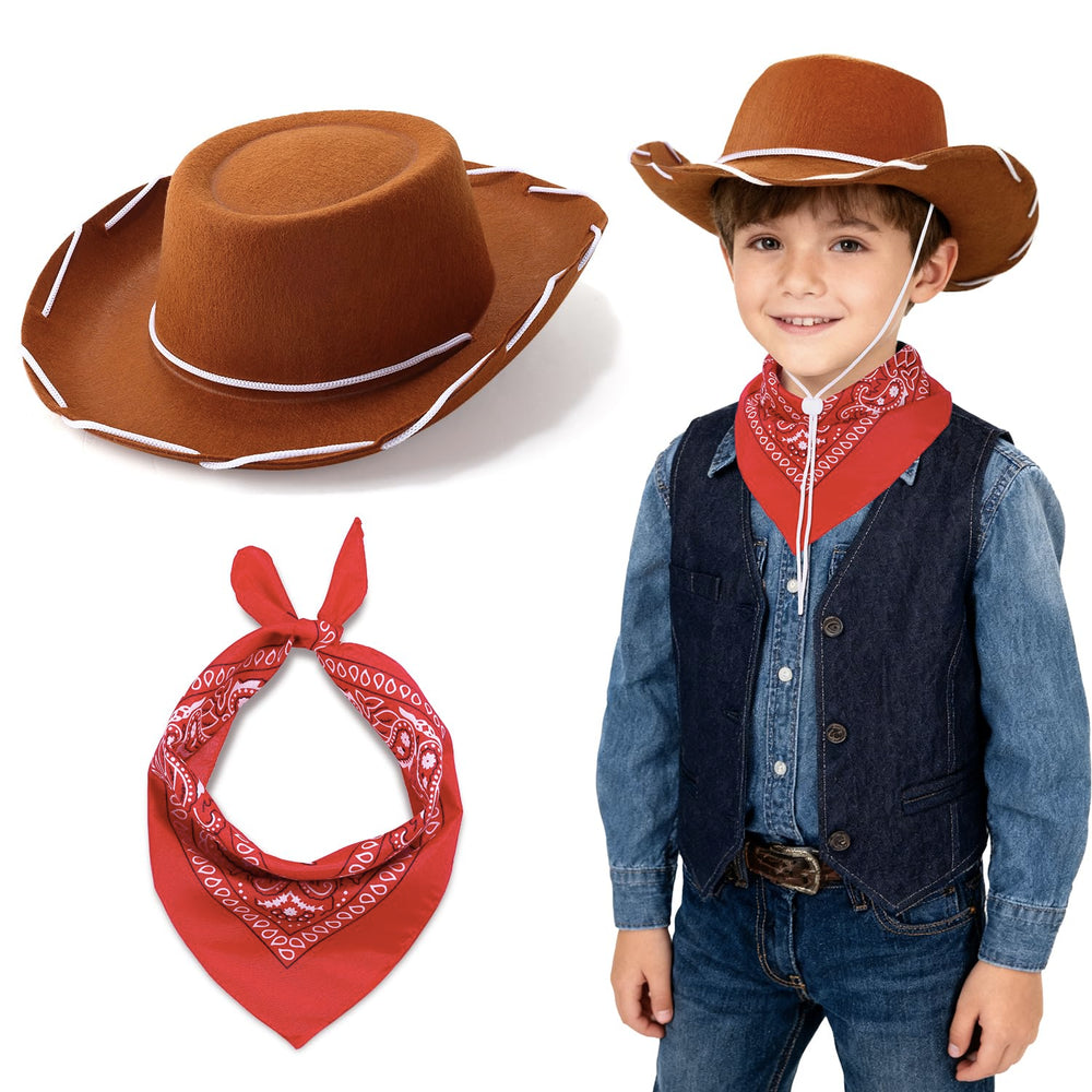 Babelshar toddler cowboy hat with brim offers sun shade for outdoor play