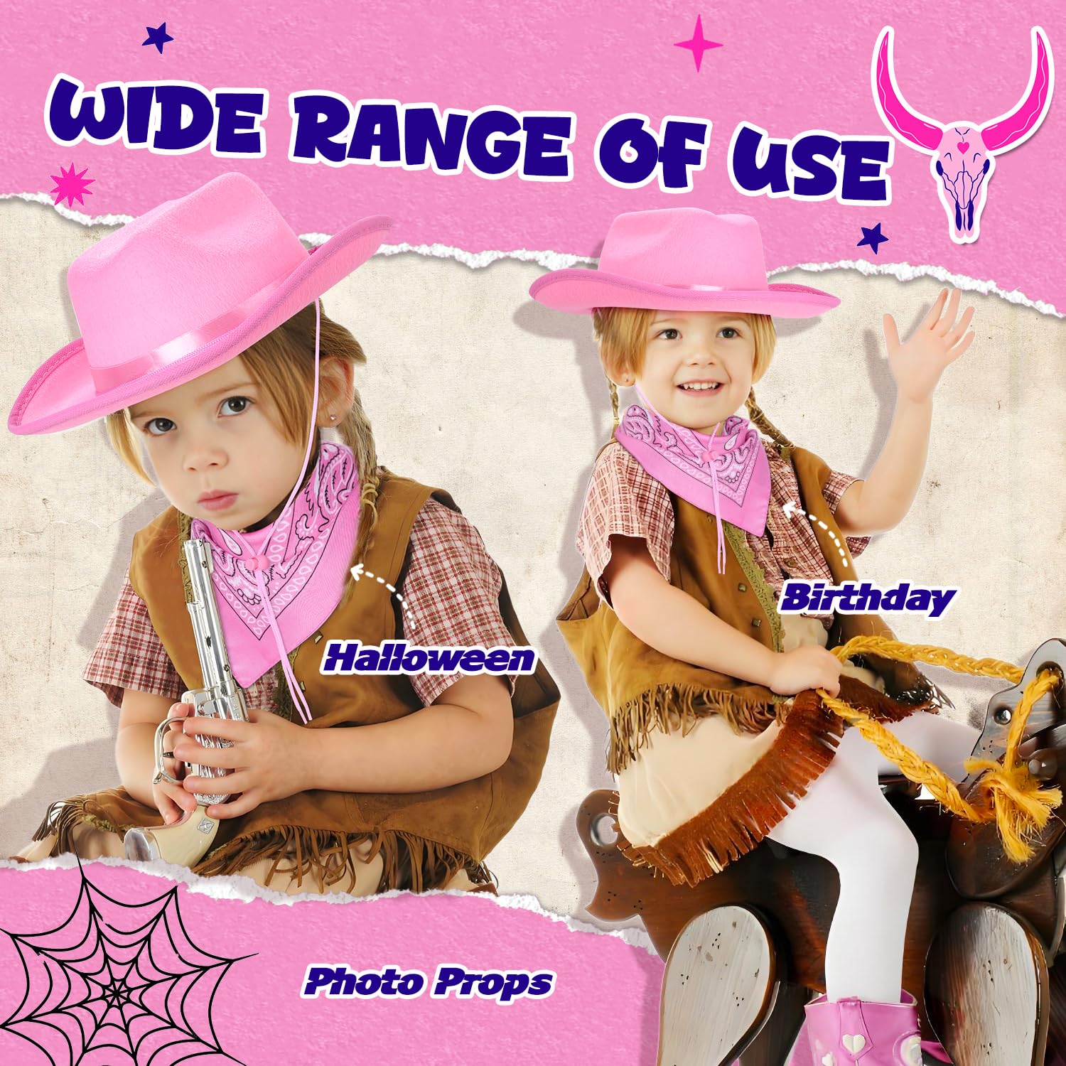 Babelshar kid wearing Western costume ensemble